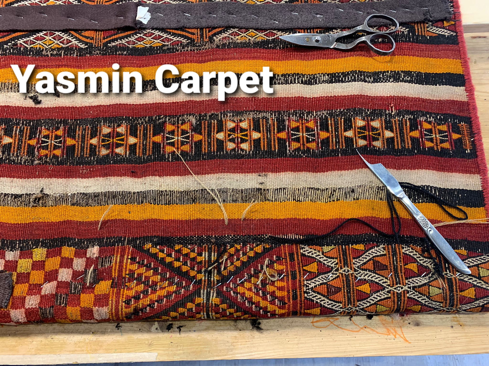 Restauro tappeti Yasmin Carpet